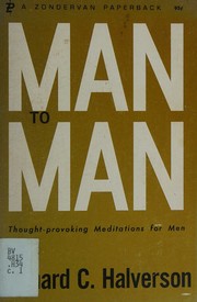 Cover of: Man to man