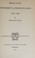Cover of: History of the University of Pennsylvania, 1740-1940