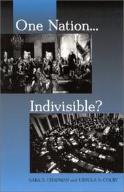 Cover of: One Nation...Indivisible?