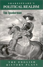 Cover of: Shakespeare's political realism by Tim Spiekerman