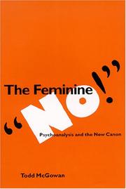 The feminine "no!" by Todd McGowan