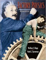 Cover of: Factory Physics Second Edition by Wallace Hopp, Mark Spearman