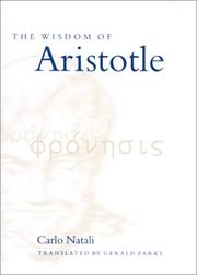 Cover of: The wisdom of Aristotle