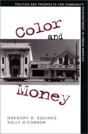 Cover of: Color and money by Gregory D. Squires