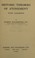 Cover of: Historic Theories of Atonement