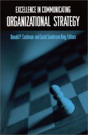 Cover of: Excellence in Communicating Organizational Strategy (Suny Series in International Management)