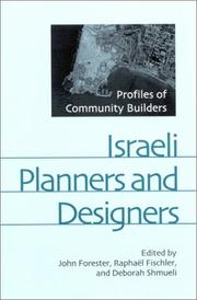 Cover of: Israeli Planners and Designers: Profiles of Community Builders (S U N Y Series in Oral and Public History)