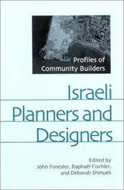 Cover of: Israeli Planners and Designers by 