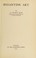 Cover of: Byzantine art
