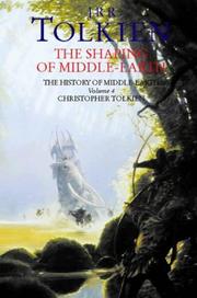 Cover of: The Shaping of Middle-Earth by J.R.R. Tolkien, Christopher Tolkien