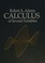 Cover of: Calculus of several variables.