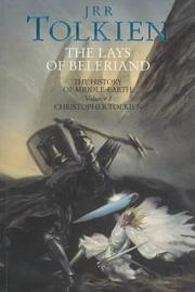 Cover of: Lays of Beleriand (History of Middle-Earth) by J.R.R. Tolkien