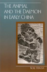 Cover of: The Animal and the Daemon in Early China (S U N Y Series in Chinese Philosophy and Culture)