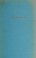 Cover of: Carl Spitteler Gesammelte Werke, Zehnter Band