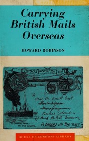 Cover of: Carrying British Mails Overseas