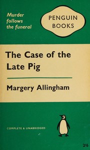 Cover of: The Case of the Late Pig