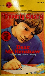Cover of: Dear Mr. Henshaw by Beverly Cleary, Beverly Cleary