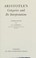 Cover of: Categories and De Interpretatione