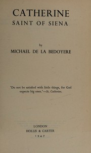 Cover of: Catherine Saint Of Siena
