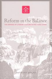 Reform in the Balance by Anthony Deblasi