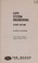 Cover of: CATV system engineering