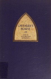Cover of: Cavender's house