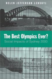 Cover of: The Best Olympics Ever? by Helen Lenskyj