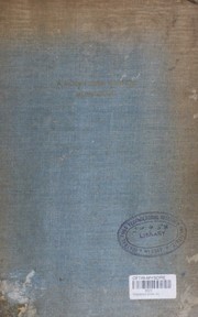 Cover of: The malabsorption syndrome