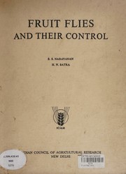 Cover of: Fruit flies and their control