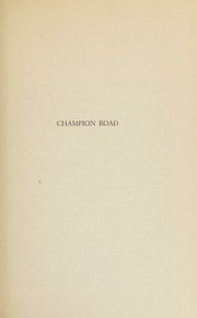 Cover of: Champion Road