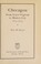 Cover of: Checagou 1673-1835