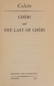 Cover of: Cheri,: And The last of Cheri