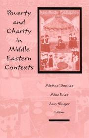 Cover of: Poverty and Charity in Middle Eastern Contexts (Suny Series in the Social and Economic History of the Middle East)