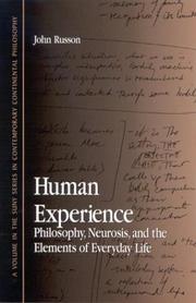 Cover of: Human Experience by John Russon