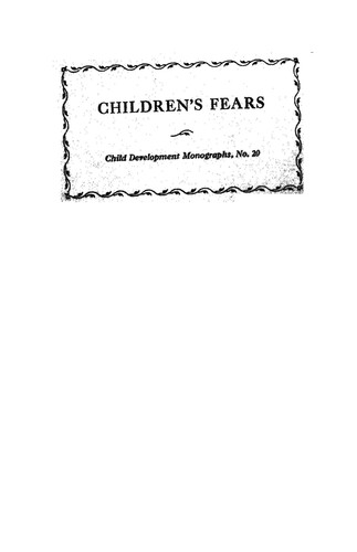cover of Children's fears