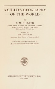 Cover of: A Childs Geography of the World