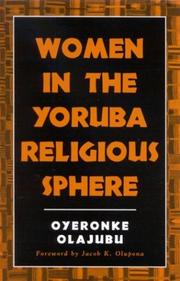 Cover of: Women in the Yoruba religious sphere