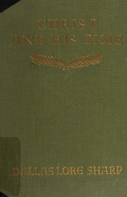 Cover of: Christ and His time,