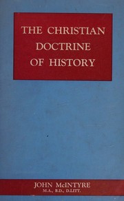 Cover of: The Christian Doctrine of History