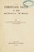Cover of: The Christian faith in the modern world