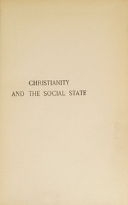 Cover of: Christianity and the social state