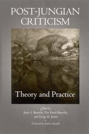 Cover of: Post-Jungian criticism: theory and practice