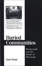 Cover of: Buried communities by Kurt Fosso
