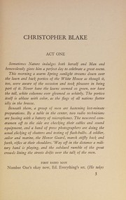 Cover of: Christopher Blake