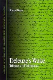 Cover of: Deleuze's Wake: Tributes and Tributaries (Contemporary Continental Philosophy)