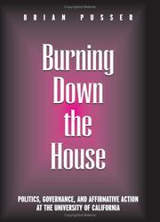 Cover of: Burning Down the House | Brian Pusser