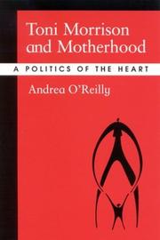 Cover of: Toni Morrison and motherhood: a politics of the heart