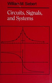 Cover of: Circuits, signals, and systems