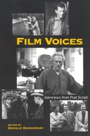 Cover of: Film voices by edited by Gerald Duchovnay.