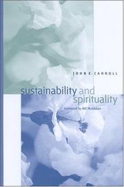 Cover of: Sustainability and Spirituality